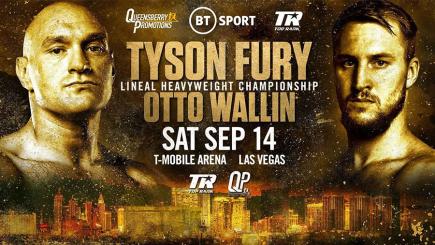Watch Boxing: Tyson Fury vs. Otto Wallin