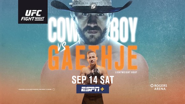 Watch UFC Fight Night 158: Cerrone vs. Gaethje 9/14/19