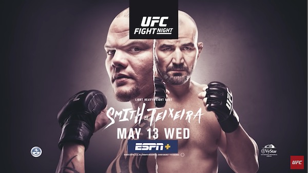 Watch UFC Fight Night 171: Smith vs. Teixeira 5/13/20