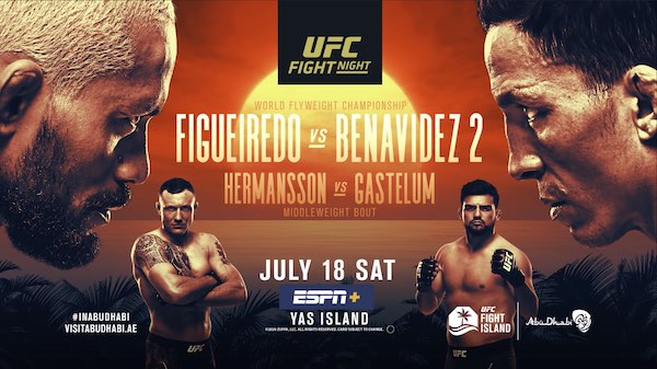 Watch UFC Fight Night: Figueiredo vs. Benavidez 2 7/18/20