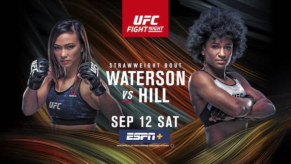 Watch UFC Vegas 10: Waterson vs. Hill 9/12/20 Live Online