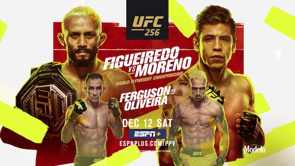 Watch UFC 256: Figueiredo vs. Moreno 12/12/20 Live Online