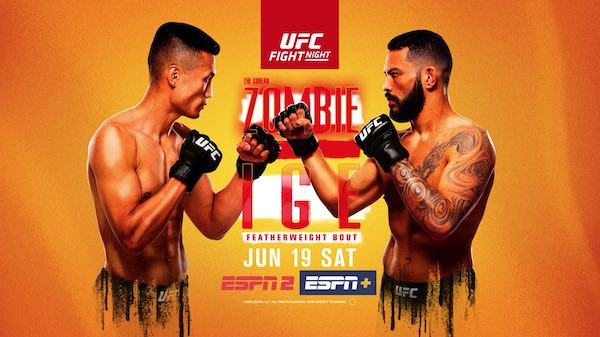 Watch UFC Fight Night Vegas 29: The Korean Zombie vs. Ige Live Online