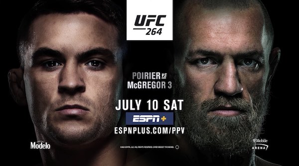 Watch UFC 264: Poirier vs. McGregor 3 7/10/21 Live Online