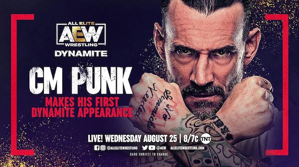 Watch AEW Dynamite Live 8/25/21