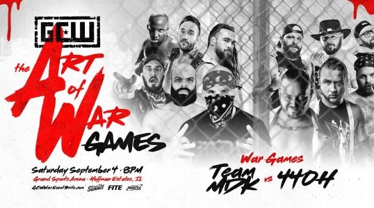 Watch GCW Art of War Games 9/4/21