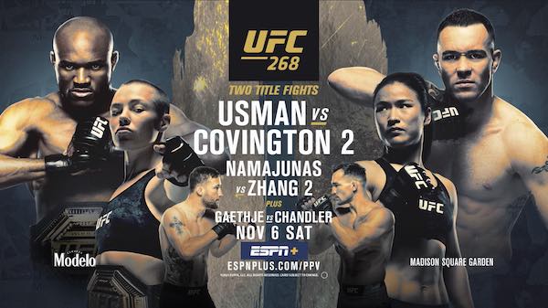 Watch UFC 268: Usman vs. Covington 2