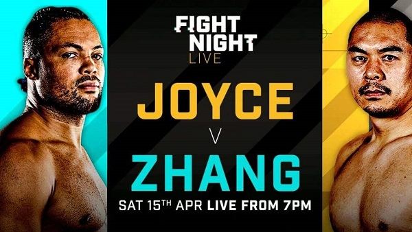 Watch Joice vs. Zhang April 15th 2023 4/15/23 April 15th