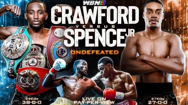 Watch Spence Jr. vs. Crawford 7/29/23 July 29th 2023