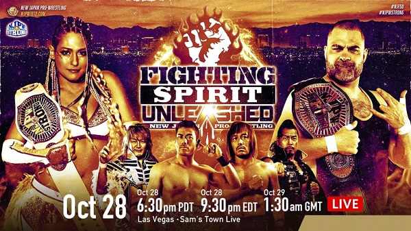Watch NJPW Fighting Spirit Unleashed 2023 10/28/24 Live PPV 28th October 2023