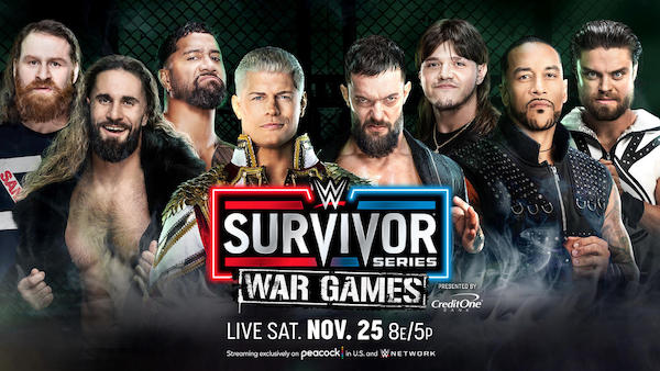 Watch WWE Survivor Series: WarGames 2023 11/25/23 25th November 2023 Live PPV Online